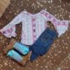 Pink Aztec Bell Sleeve Shirt -Ariat || HOOey || Cinch Shop 20230123 140423