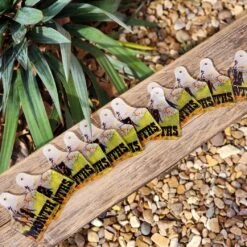 Cowboy Up Monthly Mile Stone Ear Tags