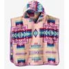 Pendleton Chief Joseph Pink Kids Hooded Towel -Ariat || HOOey || Cinch Shop 72386 7533