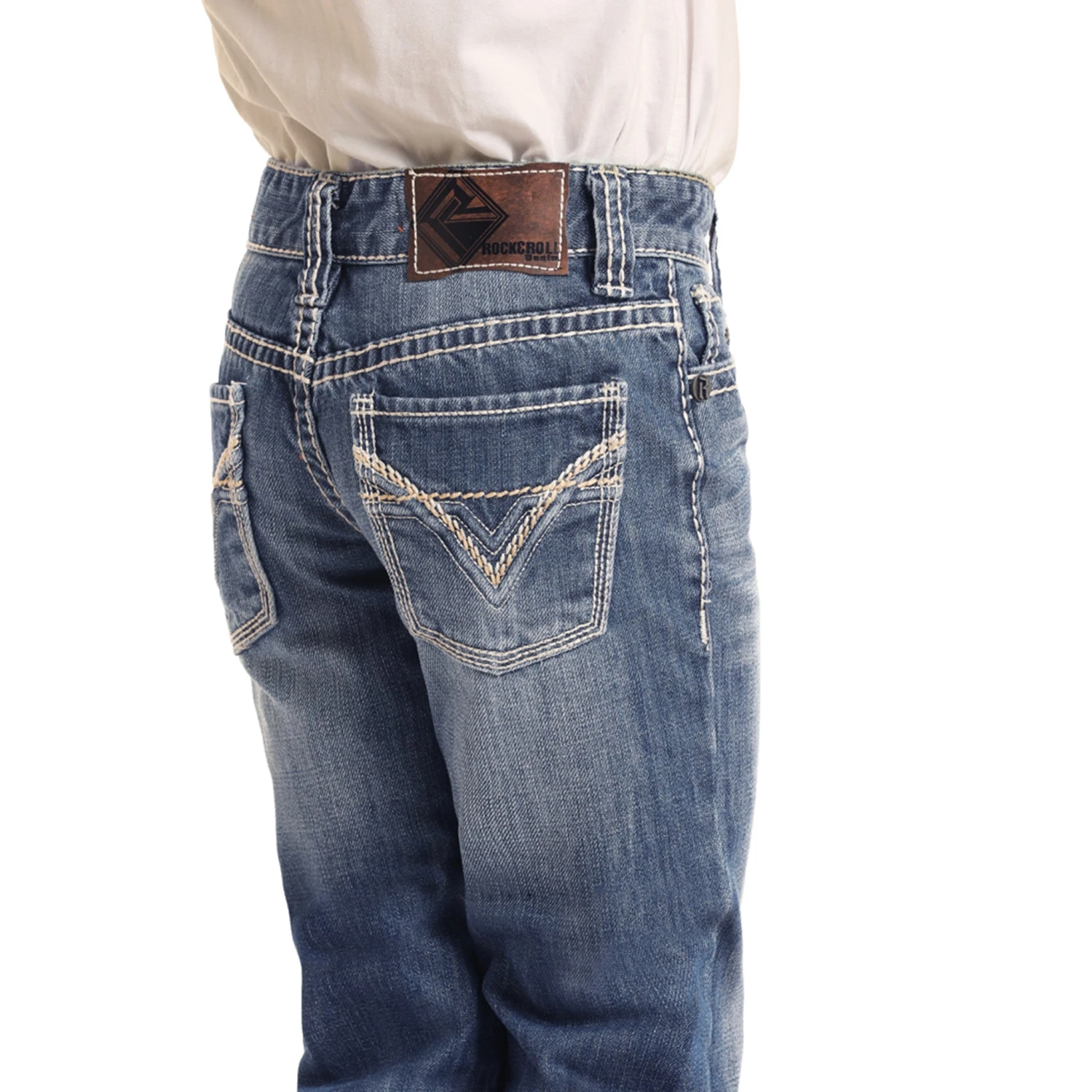 Boy's Rock & Roll Regular Fit BB Gun Bootcut Jeans 5 Boy's Rock & Roll Regular Fit BB Gun Bootcut Jeans - Image 3