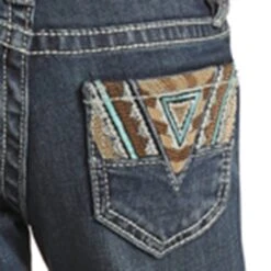 Girls Rock & Roll Boot Cut Fashion Stretch Jeans -Ariat || HOOey || Cinch Shop G5 1701 B