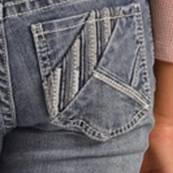 Girls Rock & Roll Fashion Boot Cut Stretch Jeans -Ariat || HOOey || Cinch Shop G5 3711 P