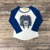 Kids Sugar Skull Baseball Tee Shirt -Ariat || HOOey || Cinch Shop IMG 2337