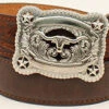 Nocona Kid's Brown Belt With Tooled Buckle -Ariat || HOOey || Cinch Shop Nocona Boys Classic Western Belt prod 64120 l N4428602