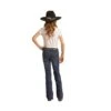 Rock & Roll Girl's Trouser Jeans 2 Rock & Roll Girl's Trouser Jeans -Ariat || HOOey || Cinch Shop RRGD5MR0GG