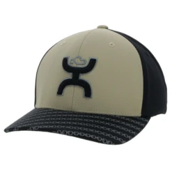 Hooey Solo Black & Tan Youth Cap