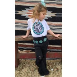 Girls Cattle & Chaos Tee -Ariat || HOOey || Cinch Shop cattleandcahos2