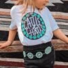 Girls Cattle & Chaos Tee -Ariat || HOOey || Cinch Shop cattleandcahosupclose