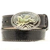 Kid's Bull Buckle With Black Belt -Ariat || HOOey || Cinch Shop n4410401
