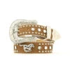 Nocona Girl's Brown Running Horse Concho Belt -Ariat || HOOey || Cinch Shop n4427644